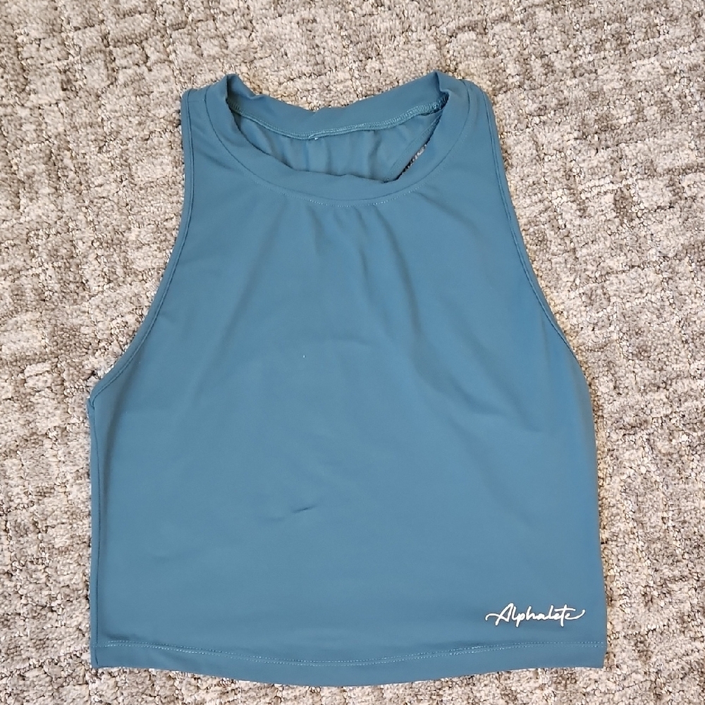 Alphalete Blue Tank Top